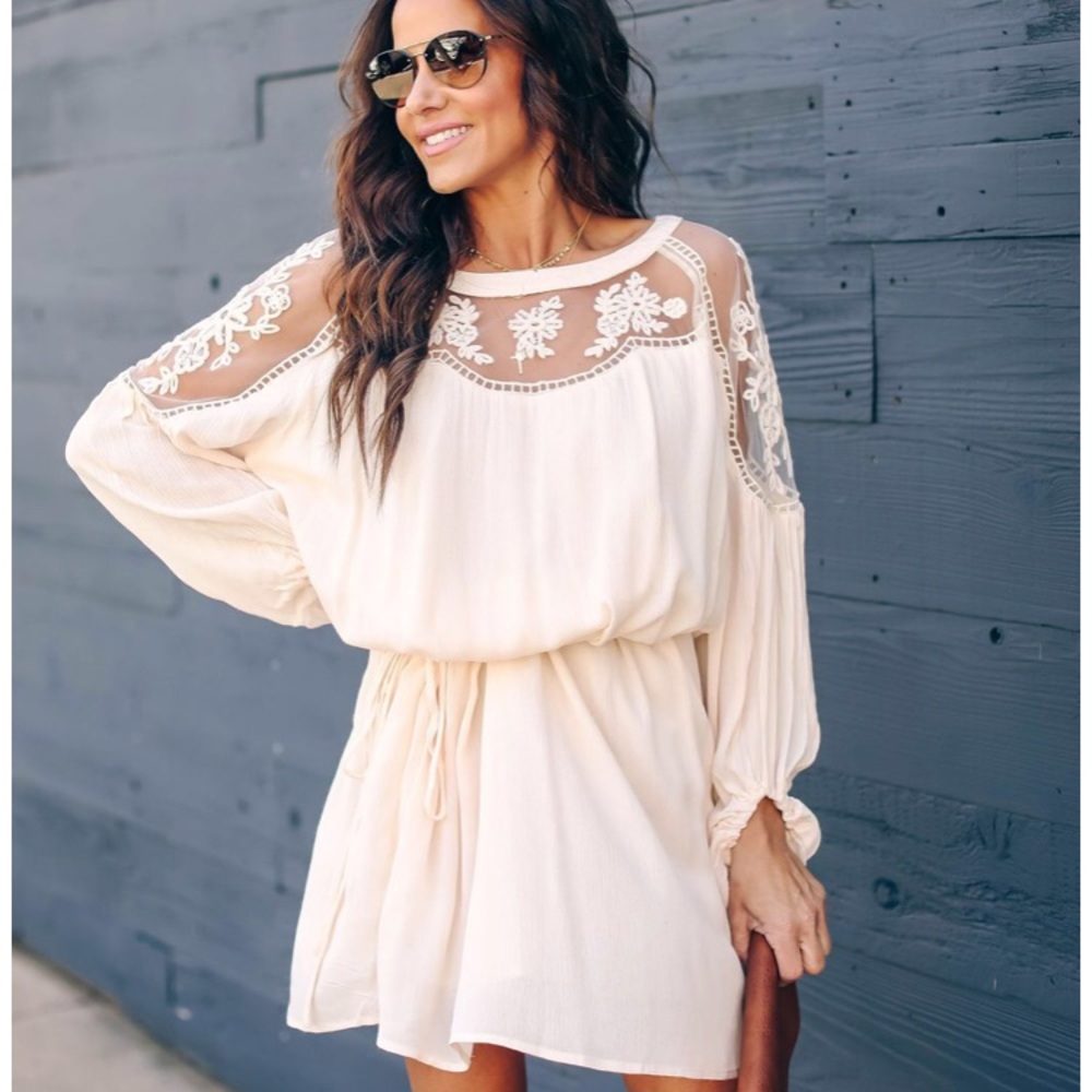 VICI Collection Cordially Invited Lace Dress